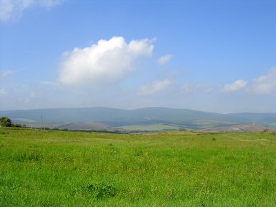 Near Paszto, looking towards the Mountains.